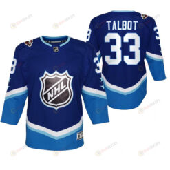 Minnesota Wild Cam Talbot Blue 2022 All-Star Western Jersey Youth