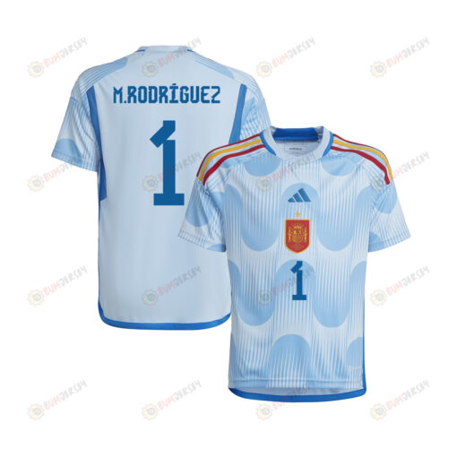 Misa Rodr?guez 1 Spain 1 Star Women's National Team 2023-24 World Cup Away Jersey