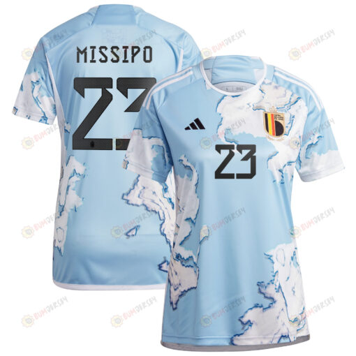 Missipo 23 Belgium 2023 National Team Away Jersey - Women