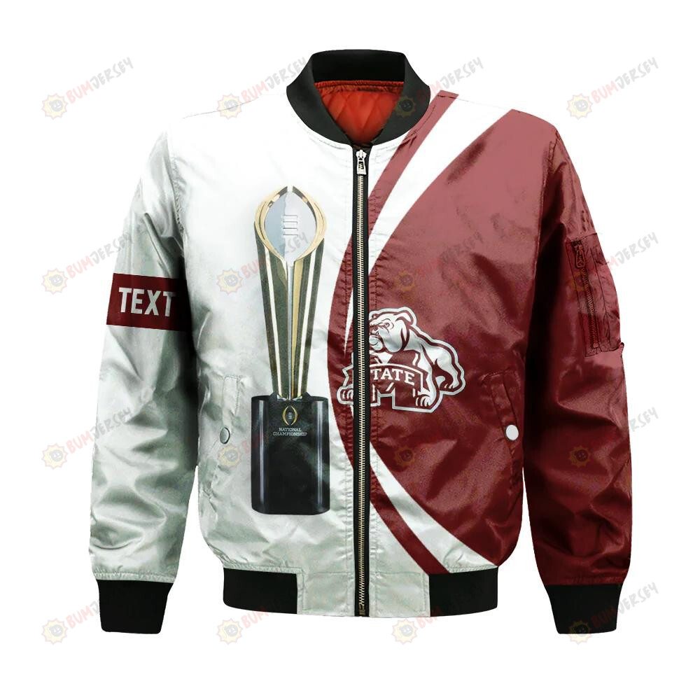 Mississippi State Bulldogs Bomber Jacket 3D Printed 2022 National Champions Legendary