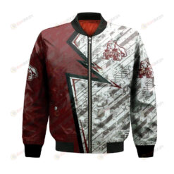 Mississippi State Bulldogs Bomber Jacket 3D Printed Abstract Pattern Sport