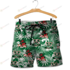 Mississippi Valley State Delta Devils Men Shorts Tropical Seamless