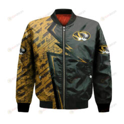 Missouri Tigers Bomber Jacket 3D Printed Abstract Pattern Sport