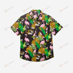 Missouri Tigers Floral Button Up Hawaiian Shirt