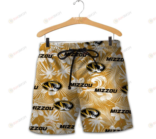 Missouri Tigers Men Shorts Tropical Seamless