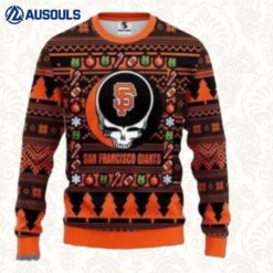 Mlb San Francisco Giants Grateful Dead Christmas Ugly Sweaters For Men Women Unisex