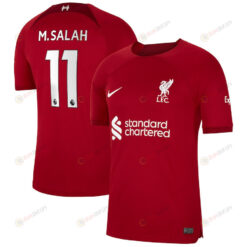 Mohamed Salah 11 Liverpool Men 2022/23 Home Jersey - Red