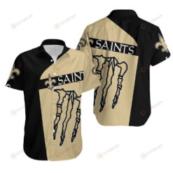 Monster Energy New Orleans Saints ??3D Printed Hawaiian Shirt