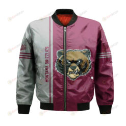 Montana Grizzlies Bomber Jacket 3D Printed Half Style