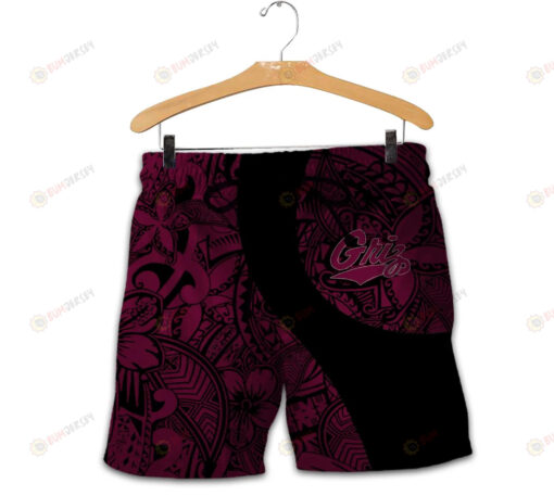 Montana Grizzlies Men Shorts Polynesian