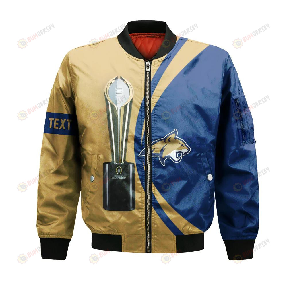 Montana State Bobcats Bomber Jacket 3D Printed 2022 National Champions Legendary