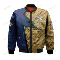 Montana State Bobcats Bomber Jacket 3D Printed Abstract Pattern Sport