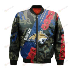 Montana State Bobcats Bomber Jacket 3D Printed Sport Style Keep Go on