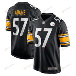 Montravius Adams Pittsburgh Steelers Game Player Jersey - Black