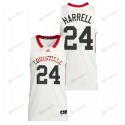 Montrezl Harrell 24 Louisville Cardinals Alumni Basketball Honoring Black Excellence Jersey - White