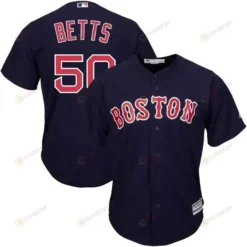 Mookie Betts Boston Red Sox Big And Tall Alternate Cool Base Player Jersey - Navy