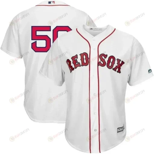 Mookie Betts Boston Red Sox Home Official Cool Base Player Jersey - White