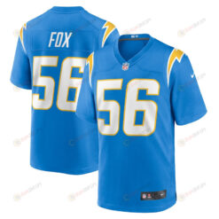 Morgan Fox Los Angeles Chargers Player Game Jersey - Powder Blue
