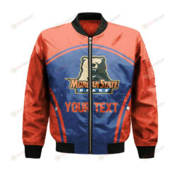 Morgan State Bears Bomber Jacket 3D Printed Custom Text And Number Curve Style Sport