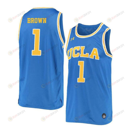 Moses Brown 1 UCLA Bruins Retro Elite Basketball Men Jersey - Blue