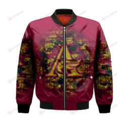 Mount Allison Mounties Bomber Jacket 3D Printed Camouflage Vintage