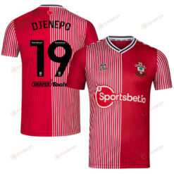 Moussa Djenepo 19 Southampton FC 2023/24 Home Men Jersey - Red
