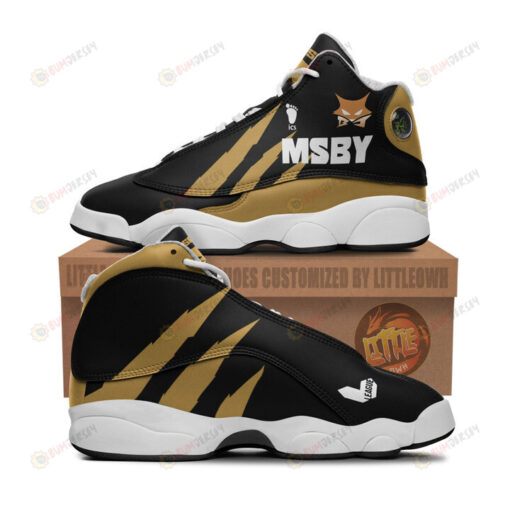 Msby Black Jackal Shoes Haikyuu Anime Air Jordan 13 Shoes Sneakers Logo