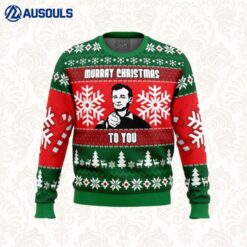 Murray Christmas Bill Murray Ugly Sweaters For Men Women Unisex