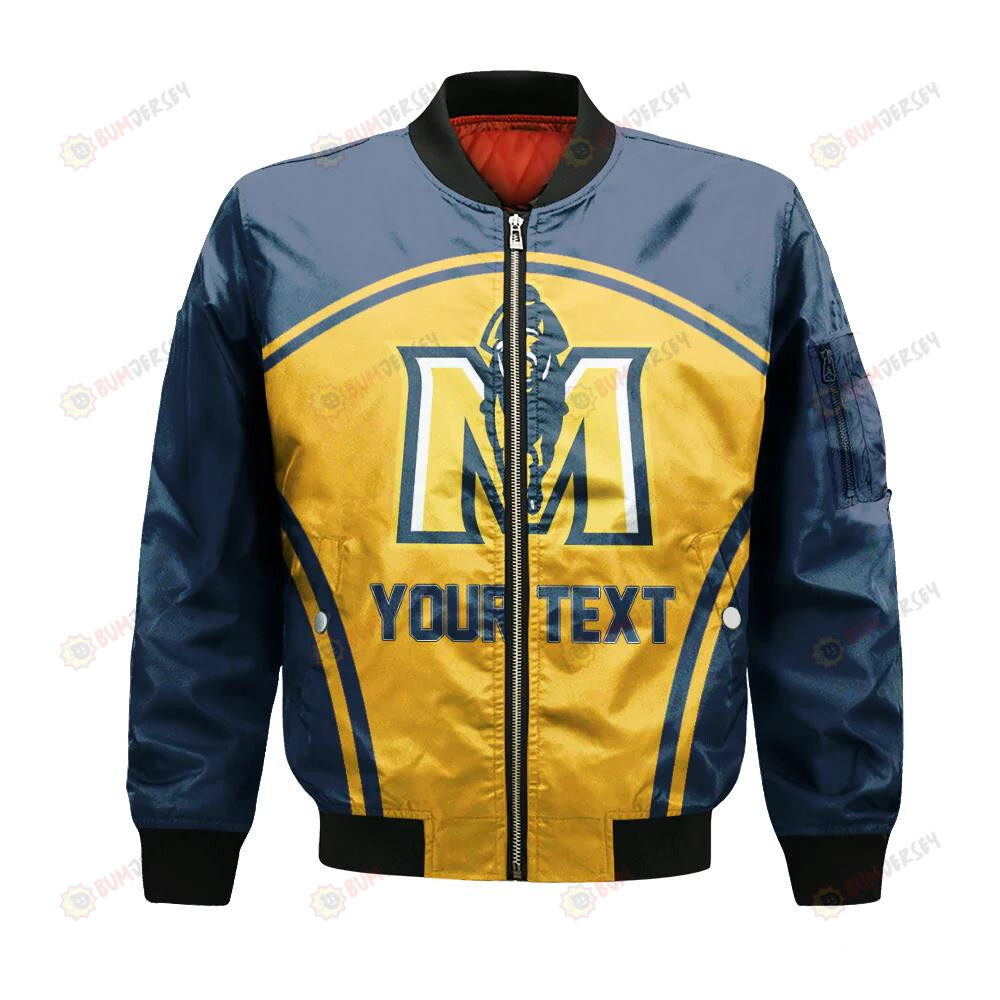 Murray State Racers Bomber Jacket 3D Printed Custom Text And Number Curve Style Sport