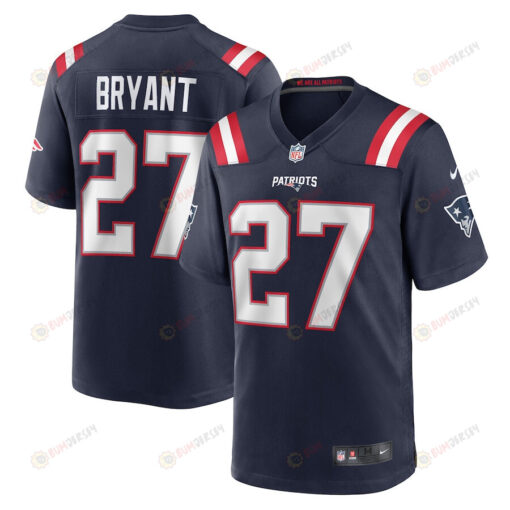 Myles Bryant New England Patriots Game Player Jersey - Navy