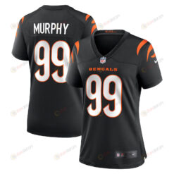 Myles Murphy 99 Cincinnati Bengals Women's Team Game Jersey - Black