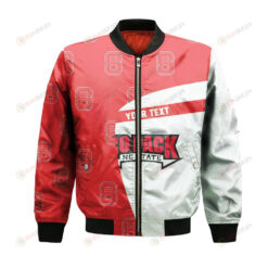 NC State Wolfpack Bomber Jacket 3D Printed Special Style