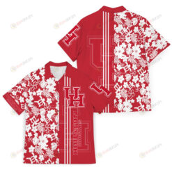 NCAA Houston Cougars American Sports Team Flower Beach Tree 3D Hawaiian Shirt SH1