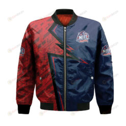 NJIT Highlanders Bomber Jacket 3D Printed Abstract Pattern Sport