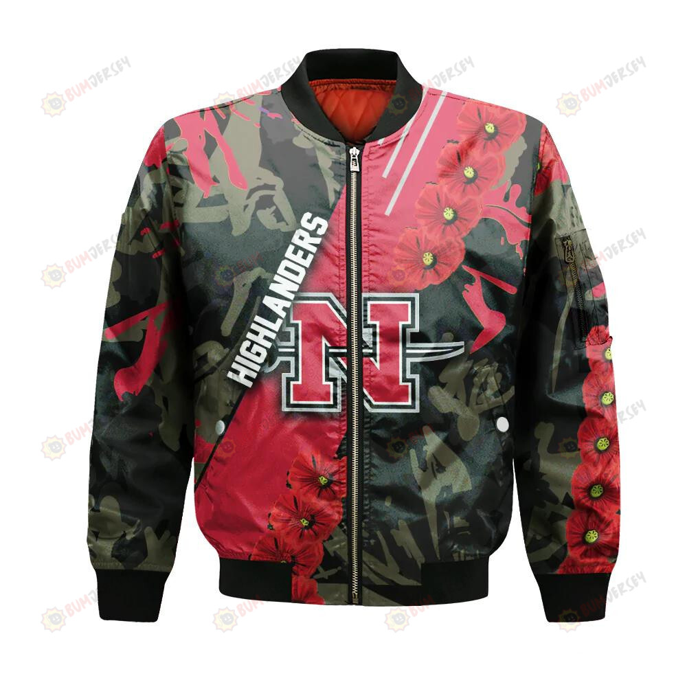 NJIT Highlanders Bomber Jacket 3D Printed Sport Style Keep Go on