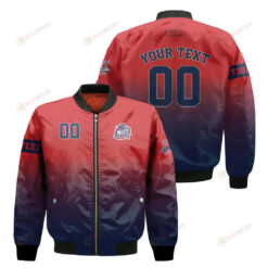 NJIT Highlanders Fadded Bomber Jacket 3D Printed