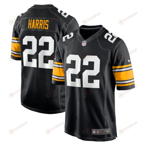 Najee Harris Pittsburgh Steelers Home Player Game Jersey - Black