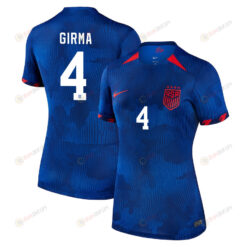 Naomi Girma 4 USA Women's National Team 2023-24 World Cup Away Women Jersey