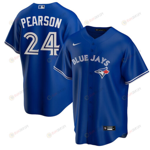 Nate Pearson 24 Toronto Blue Jays Alternate Jersey - Royal
