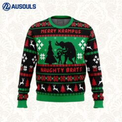 Naughty Brats Krampus Ugly Sweaters For Men Women Unisex