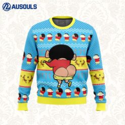 Naughty Shinnosuke Crayon Shin-chan Ugly Sweaters For Men Women Unisex