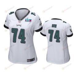 Ndamukong Suh 74 Philadelphia Eagles Super Bowl LVII White Game Jersey - Women