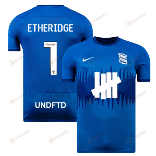 Neil Etheridge 1 Birmingham City 2023/24 Home Men Jersey - Blue