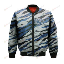Nevada Wolf Pack Bomber Jacket 3D Printed Sport Style Team Logo Pattern