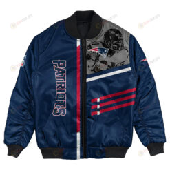 New England Patriots Bomber Jacket 3D Printed Personalized Football For Fan