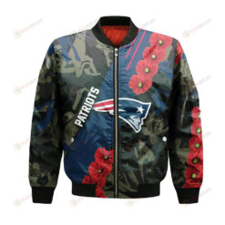 New England Patriots Bomber Jacket 3D Printed Sport Style Keep Go on
