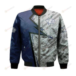 New Hampshire Wildcats Bomber Jacket 3D Printed Abstract Pattern Sport