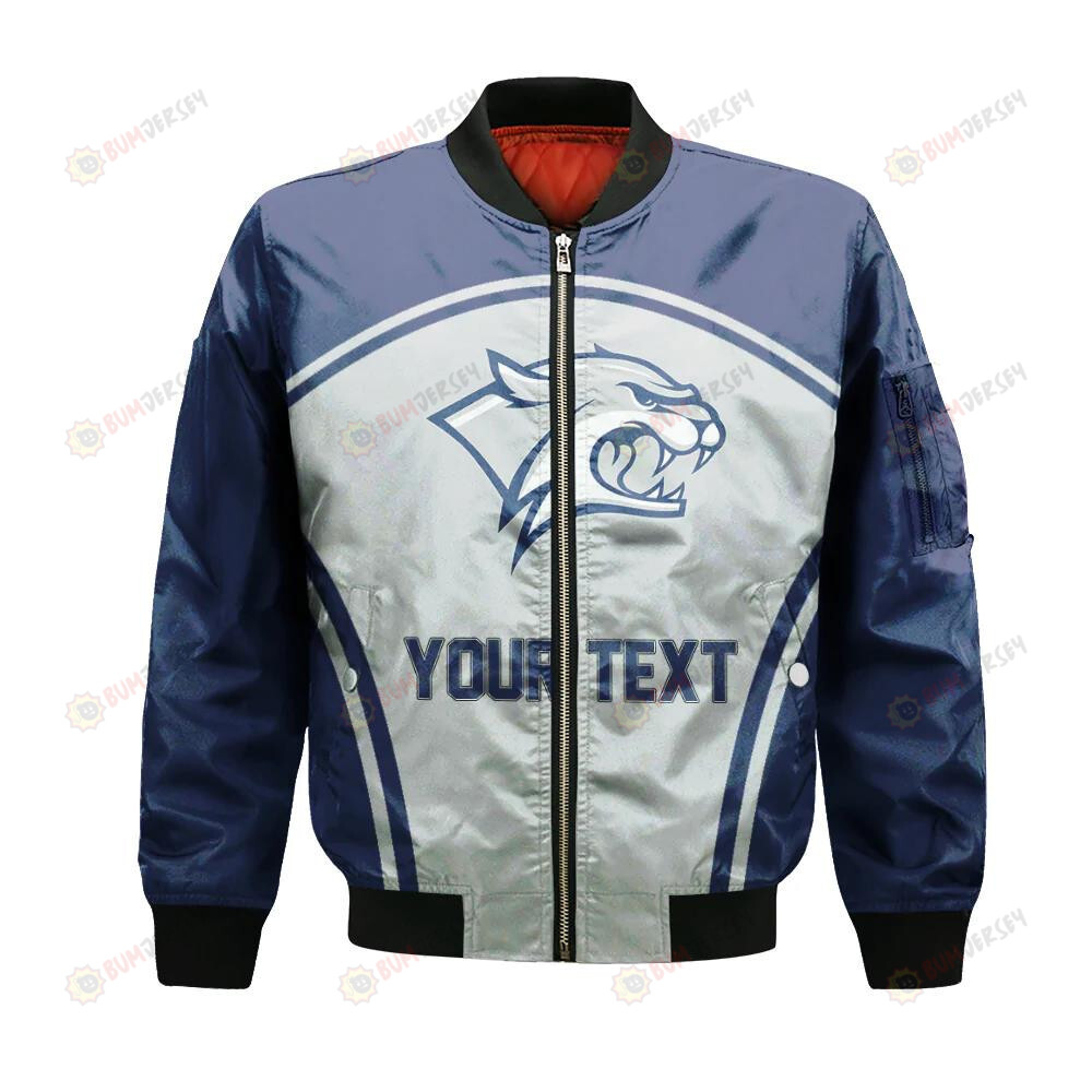 New Hampshire Wildcats Bomber Jacket 3D Printed Custom Text And Number Curve Style Sport