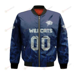 New Hampshire Wildcats Bomber Jacket 3D Printed Team Logo Custom Text And Number