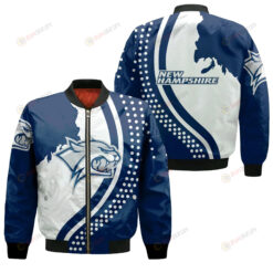 New Hampshire Wildcats - USA Map Bomber Jacket 3D Printed